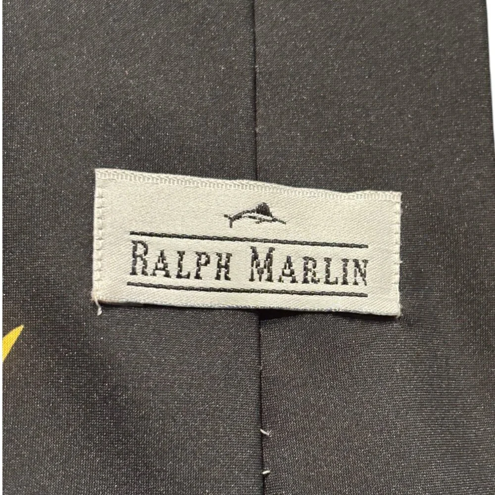 Ralph Marlin vintage‎ 90s Y2K the Simpsons Bart at the Chalkboard tie